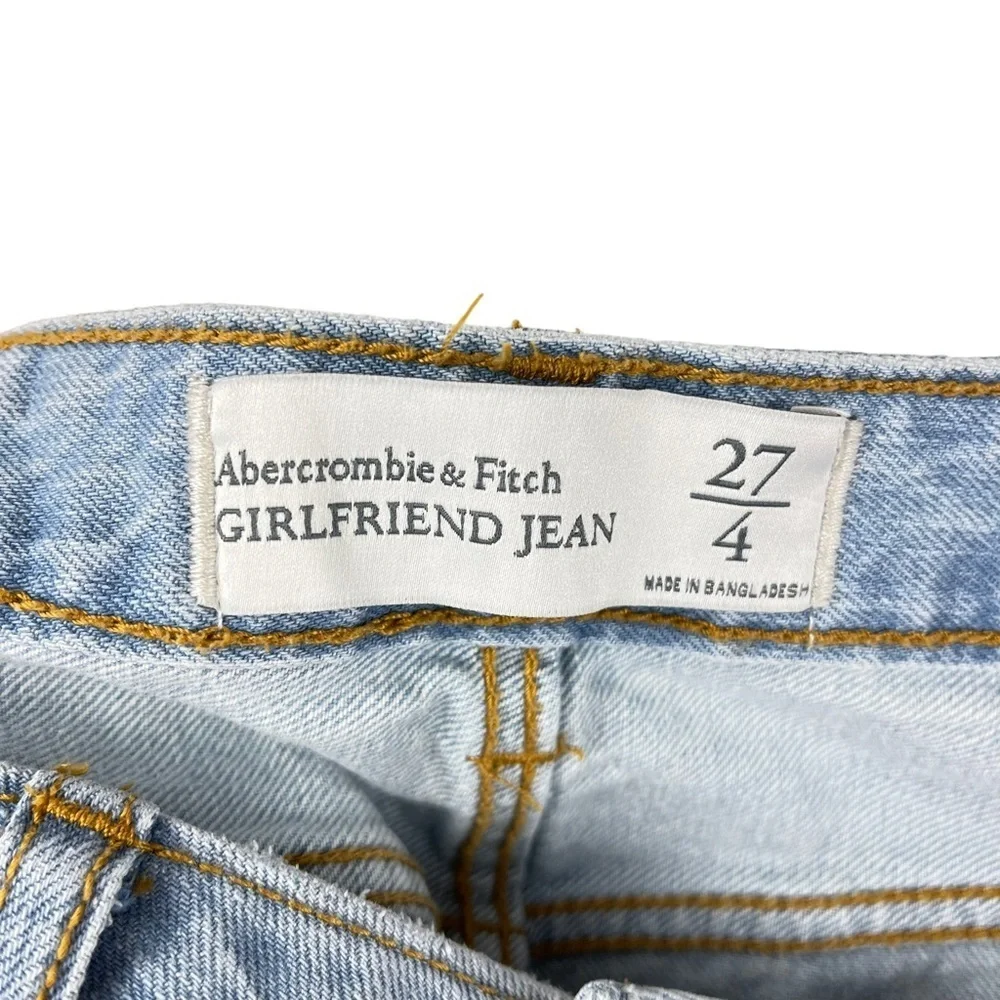 Abercrombie high rise Girlfriend Jeans‎ size 27/4